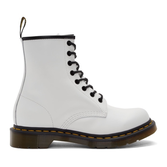 Dr. Martens White 1460 Boots